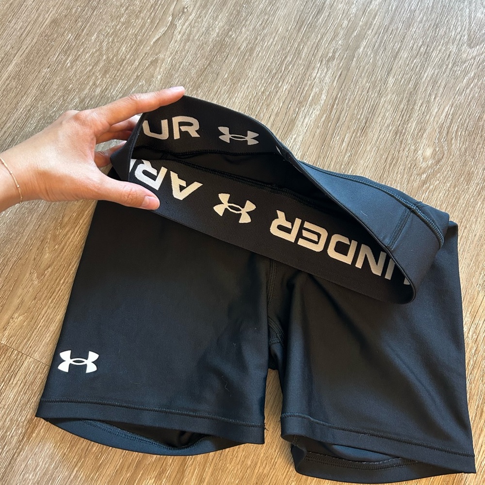 Under Armour Black Athletic Shorts S